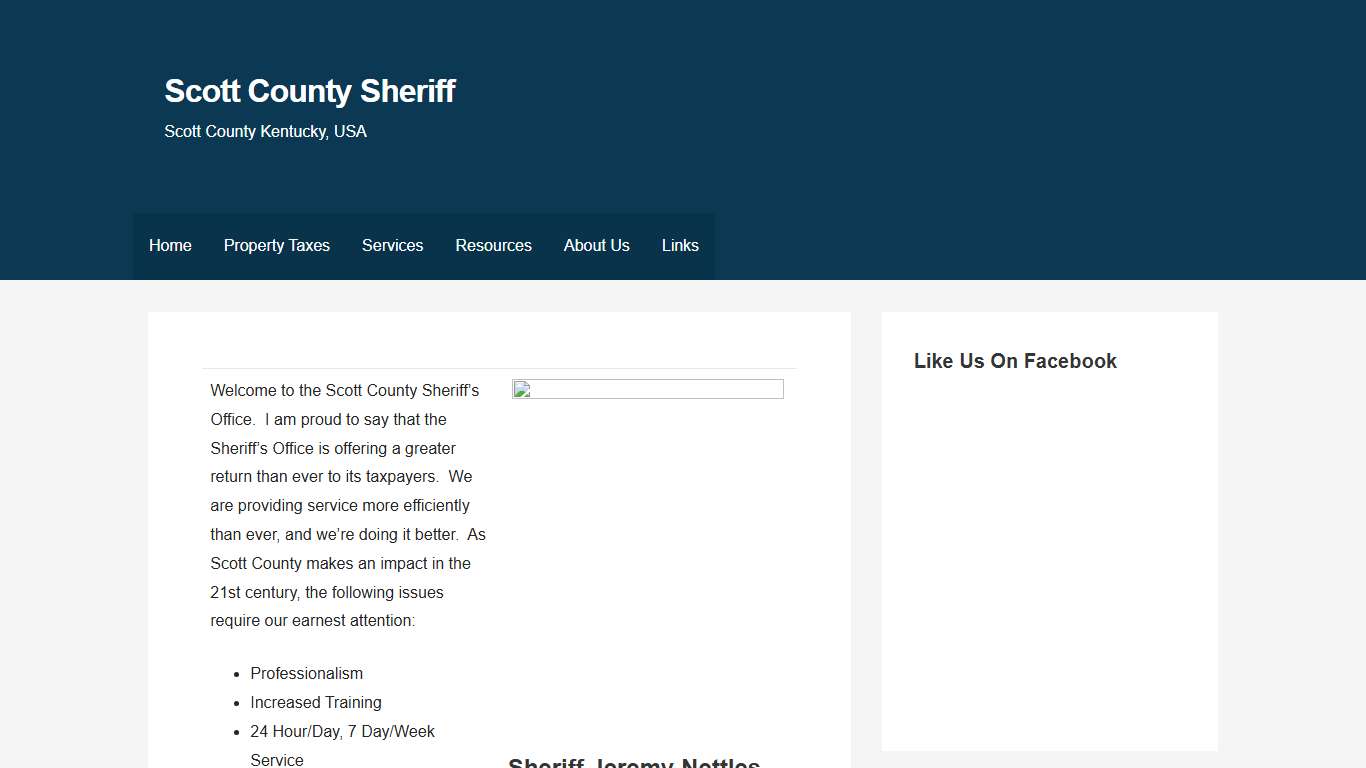 Scott County Sheriff – Scott County Kentucky, USA